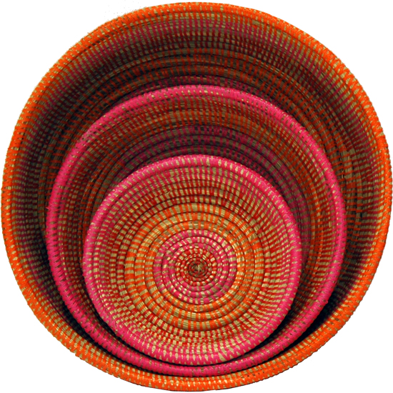 Baskets, Beads & Basics > Fruitmanden Senegal
